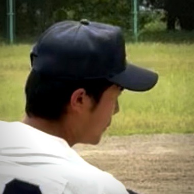 塾長やまさんの写真(高校時代の野球部にて)